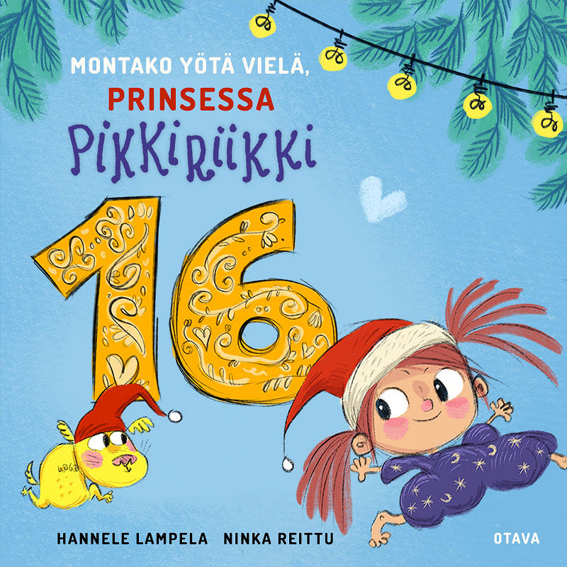 Montako yötä vielä, Prinsessa Pikkiriikki 16 – Ljudbok