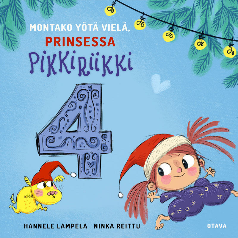 Montako yötä vielä, Prinsessa Pikkiriikki 4 – Ljudbok