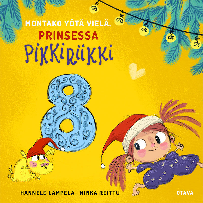 Montako yötä vielä, Prinsessa Pikkiriikki 8 – Ljudbok