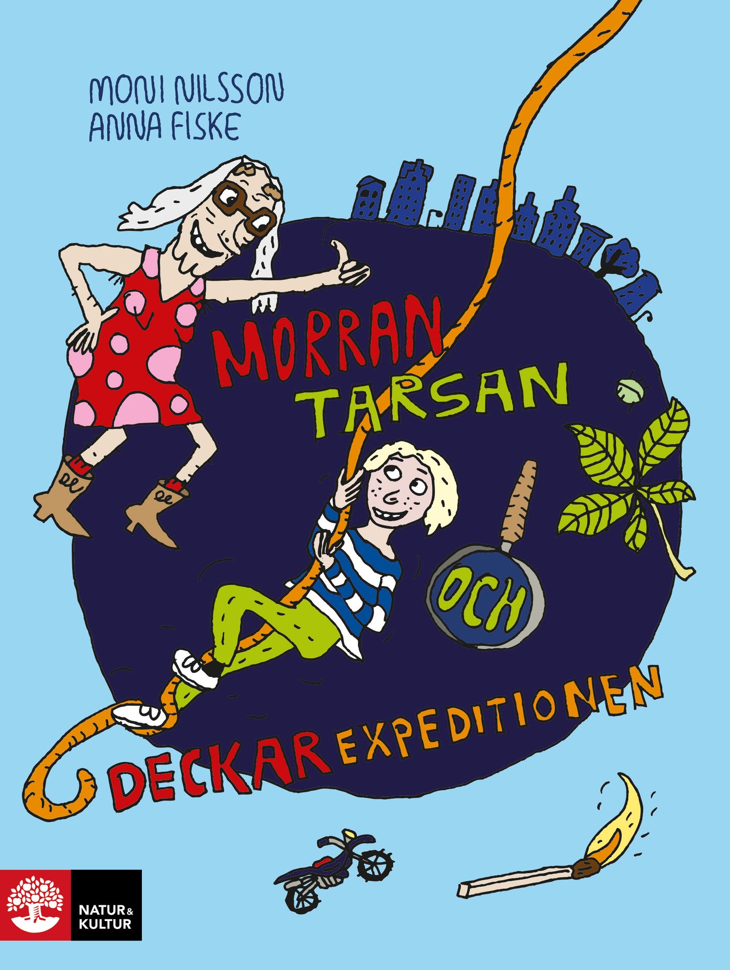 Morran, Tarsan och deckarexpeditionen – E-bok