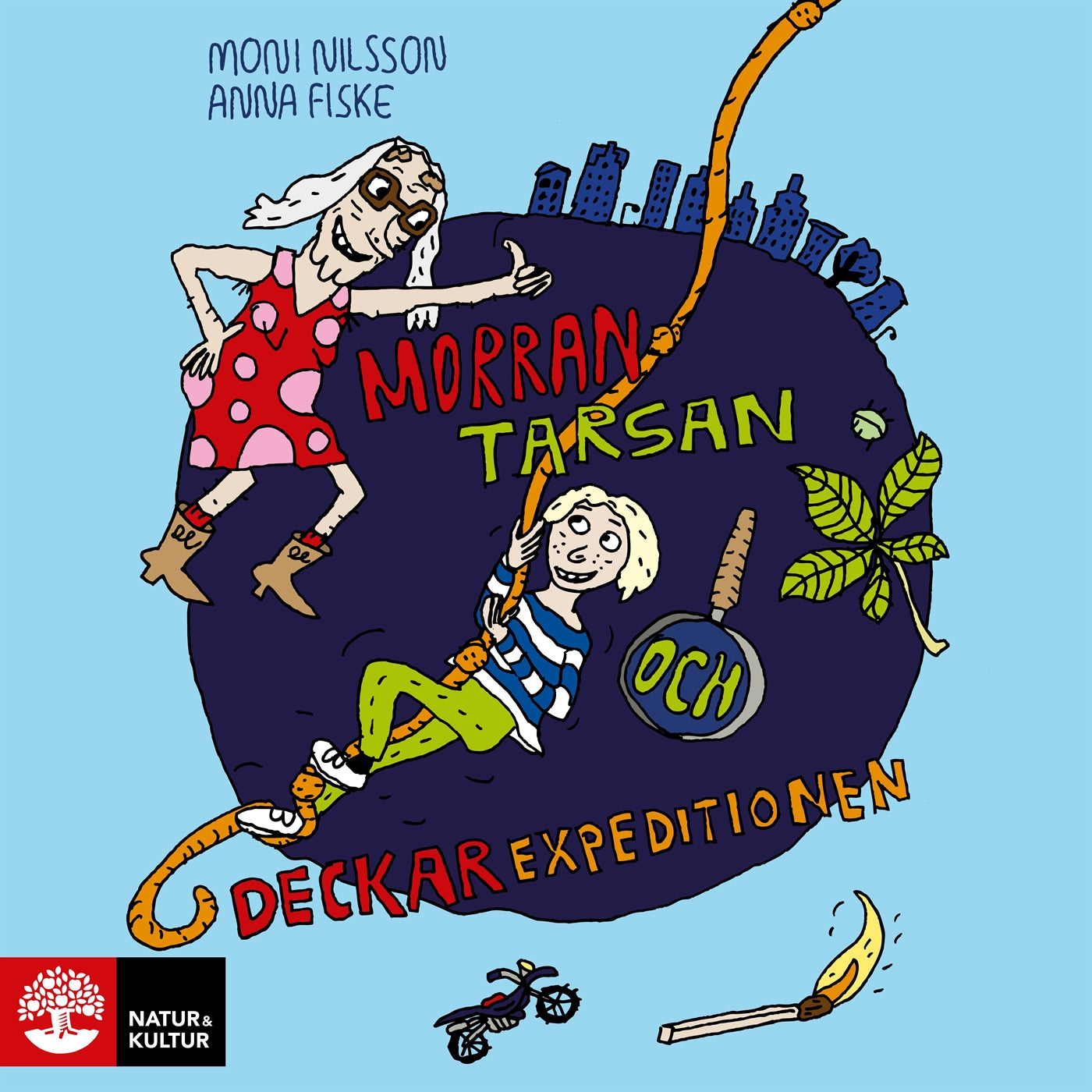 Morran, Tarsan och deckarexpeditionen – Ljudbok