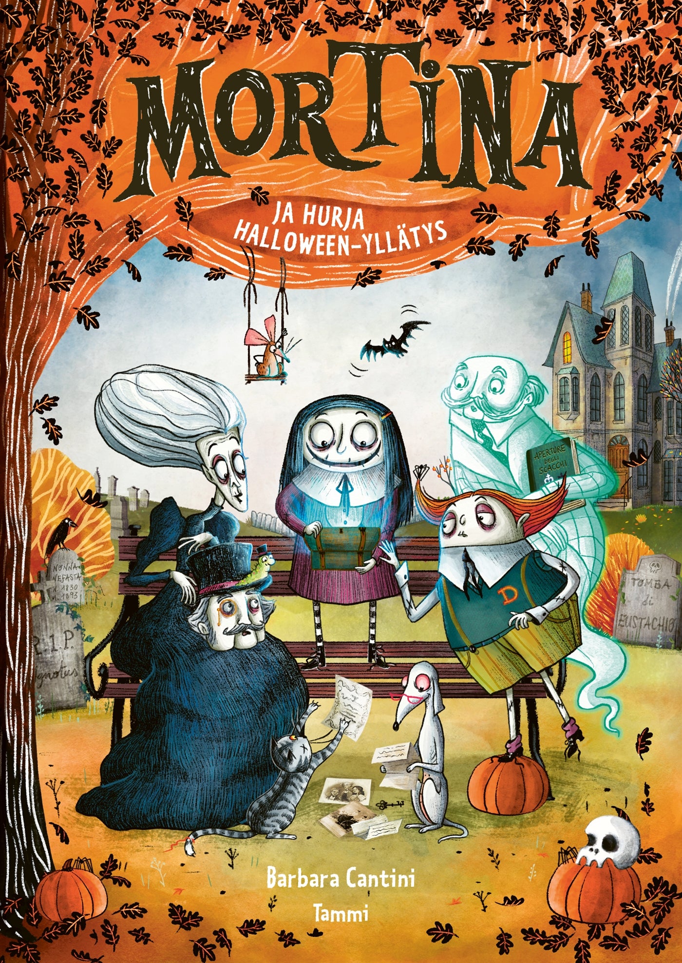 Mortina ja hurja halloween-yllätys – E-bok