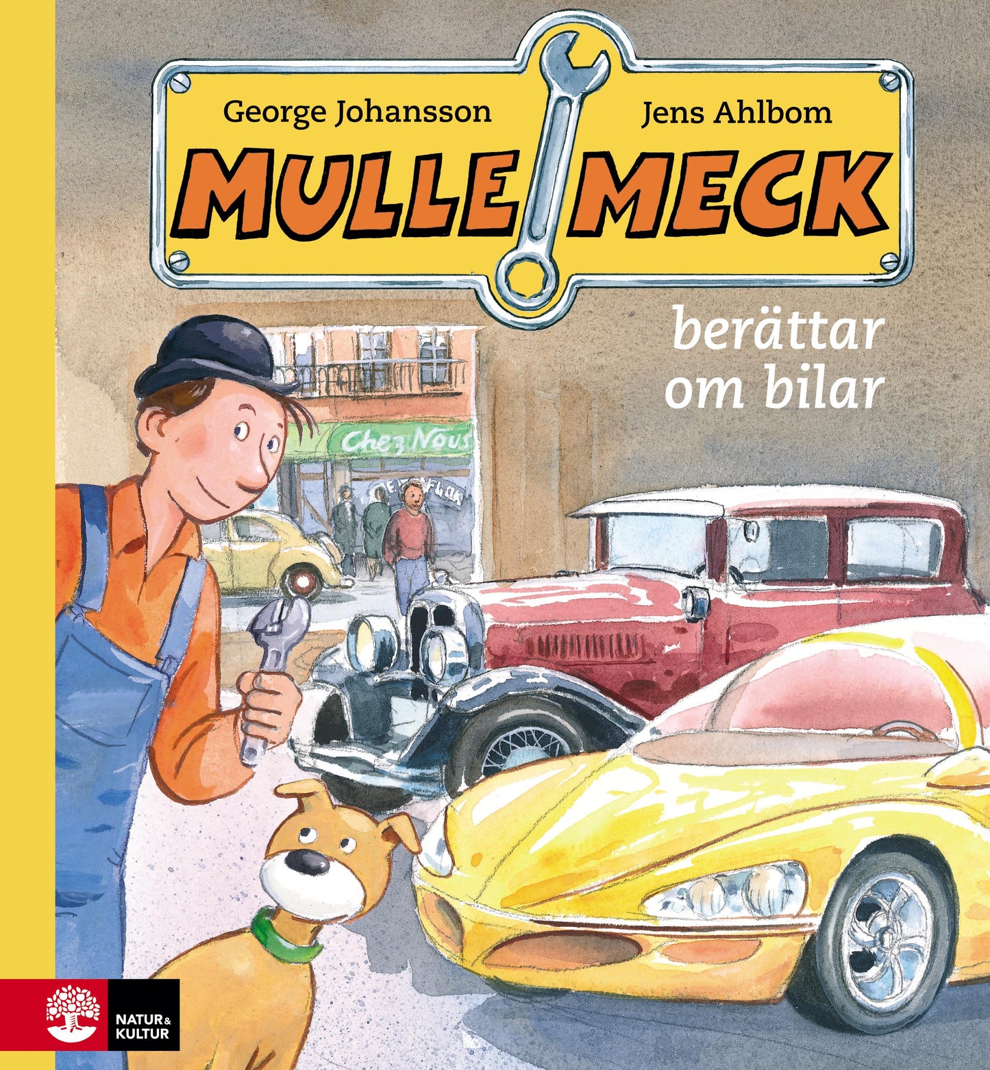 Mulle Meck berättar om bilar – E-bok