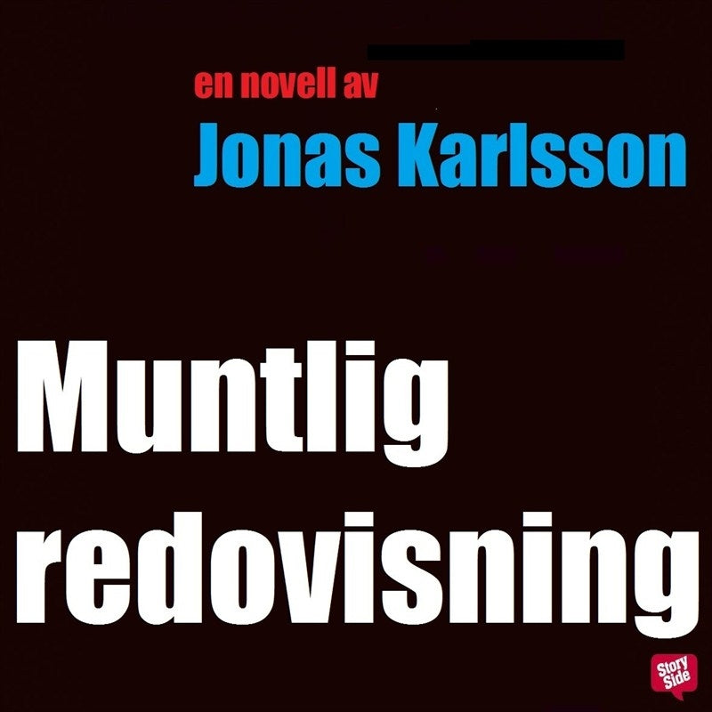 Muntlig redovisning – Ljudbok