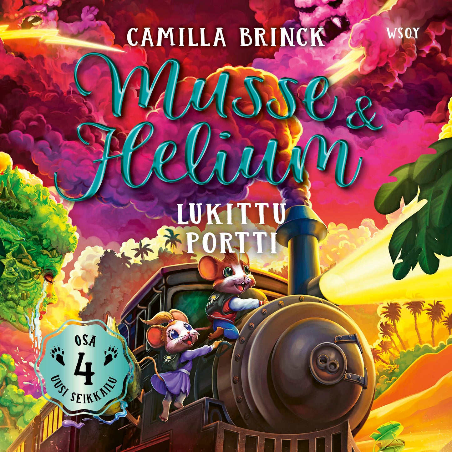 Musse ja Helium Uusi seikkailu 4: Lukittu portti – Ljudbok