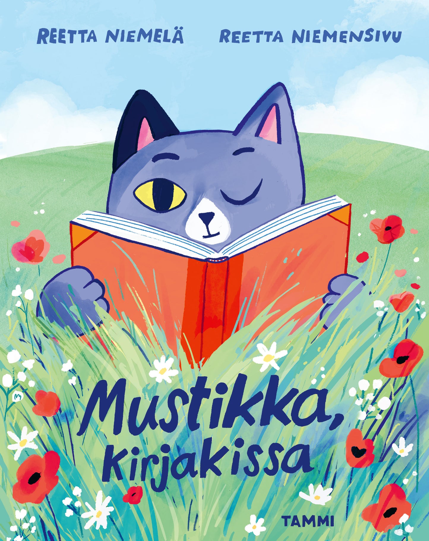 Mustikka, kirjakissa – E-bok