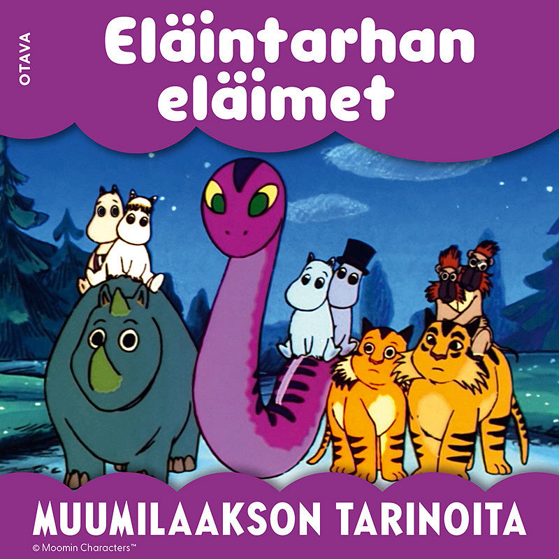 Muumi - Eläintarhan eläimet – Ljudbok