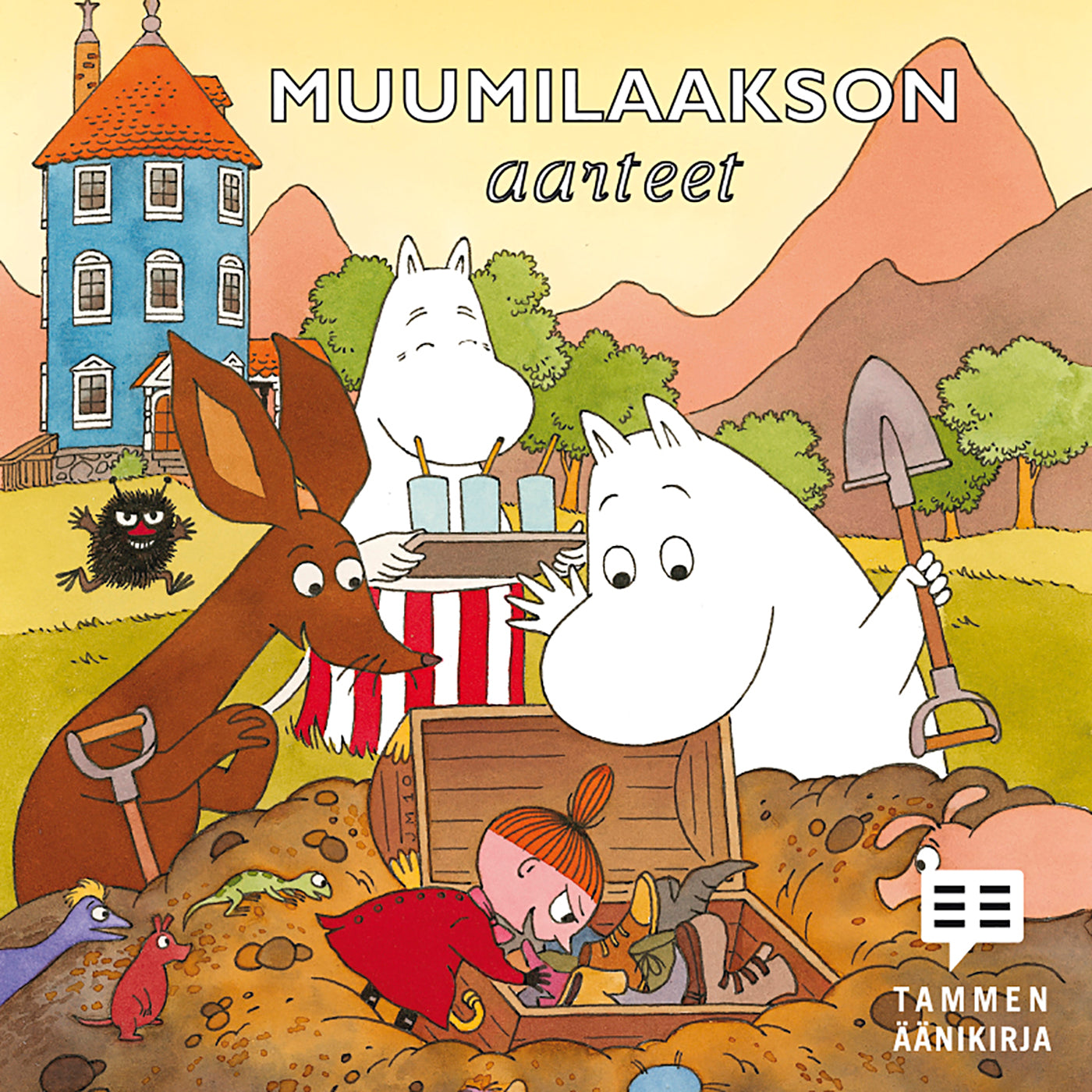 Muumilaakson aarteet – Ljudbok
