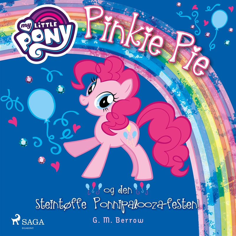 My Little Pony - Pinkie Pie og den steintøffe Ponnipalooza-festen! – Ljudbok