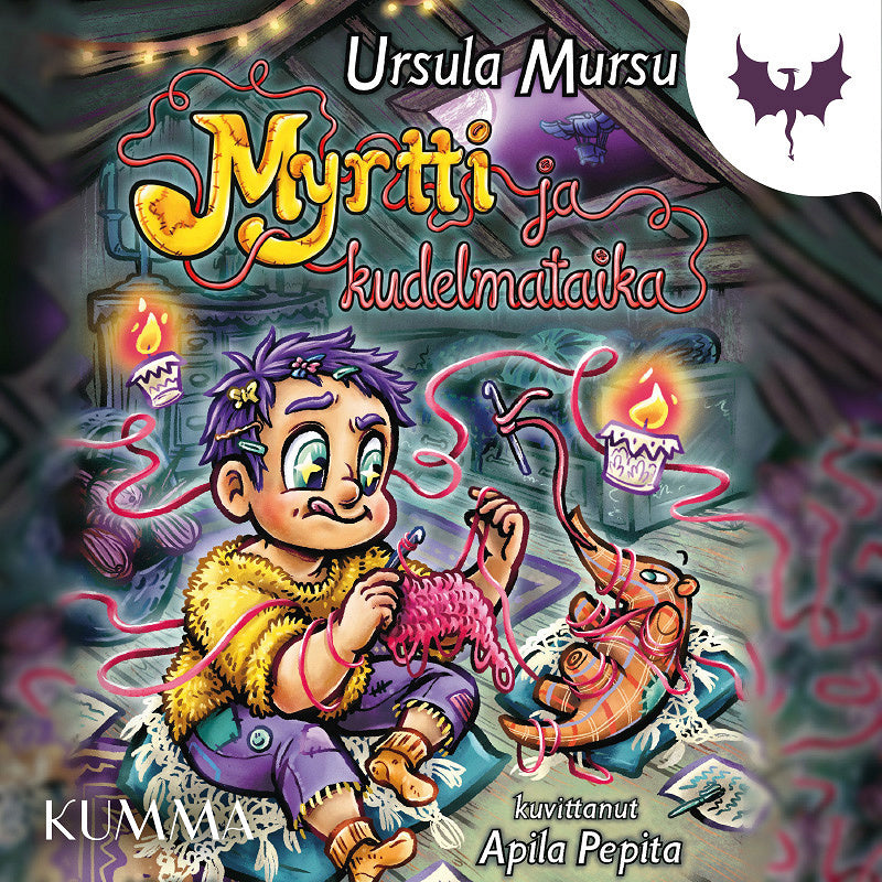 Myrtti ja kudelmataika – Ljudbok