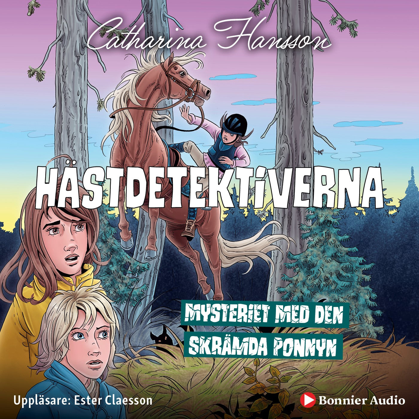 Mysteriet med den skrämda ponnyn – Ljudbok
