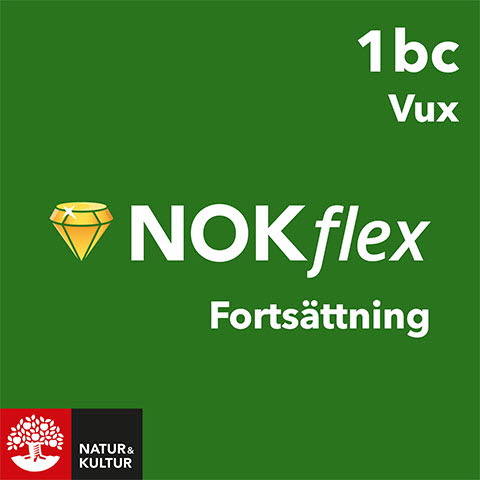 NOKflex Matematik - fortsättning Nivå 1bc Vux (kurs 3bc Vux)