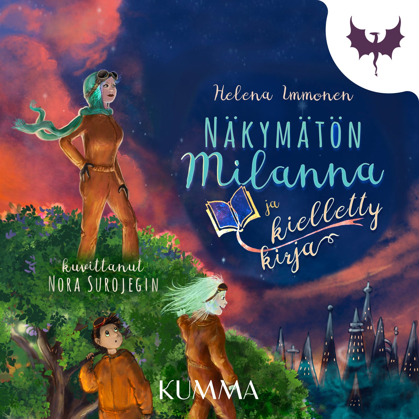Näkymätön Milanna ja kielletty kirja – Ljudbok