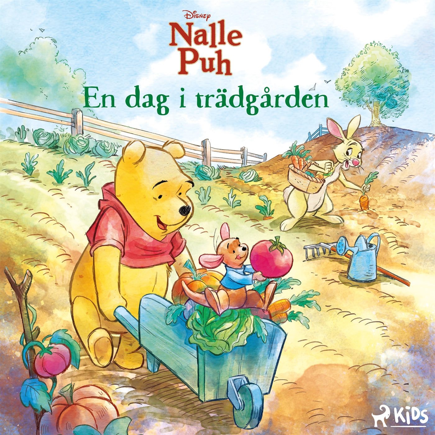 Nalle Puh – En dag i trädgården – Ljudbok