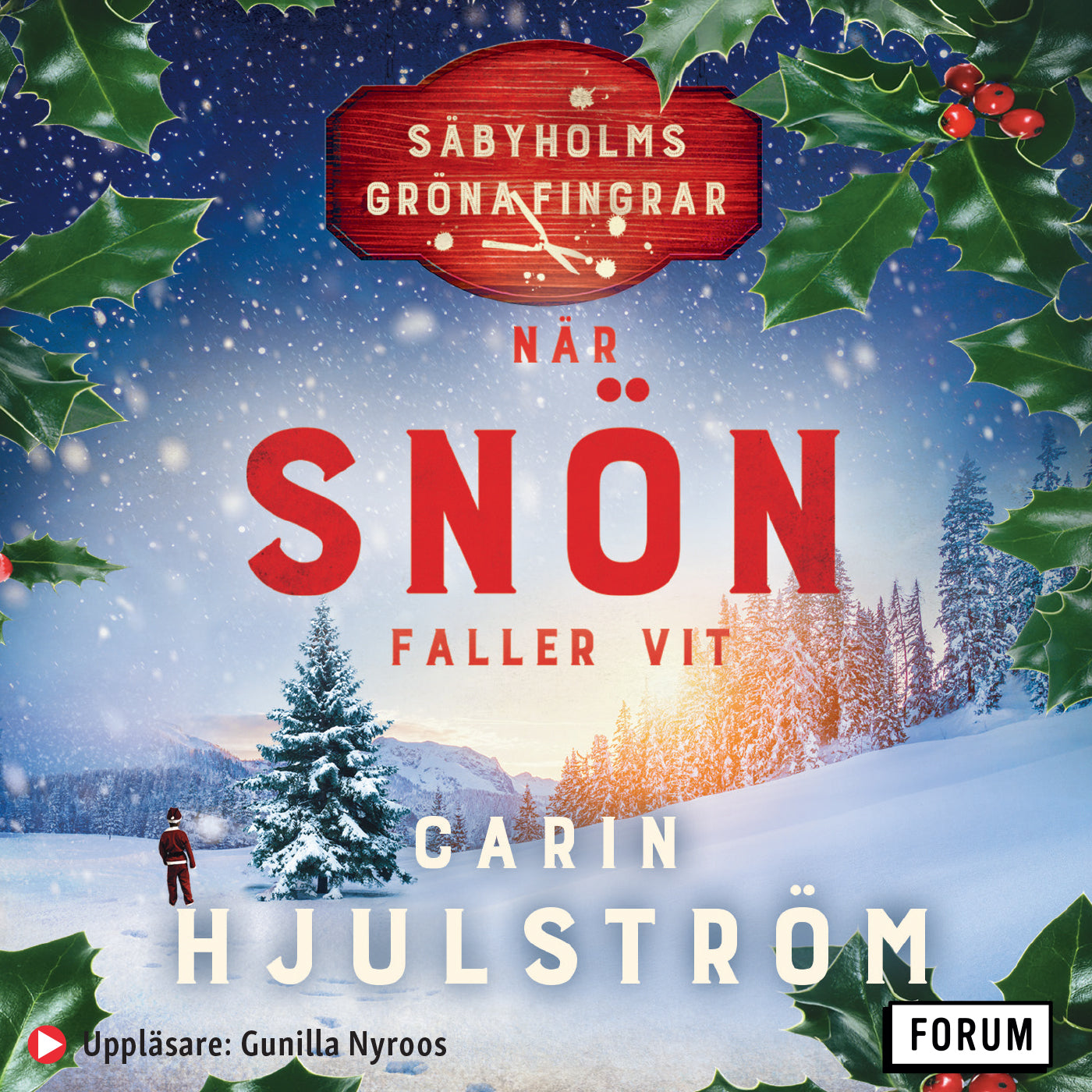 När snön faller vit – Ljudbok