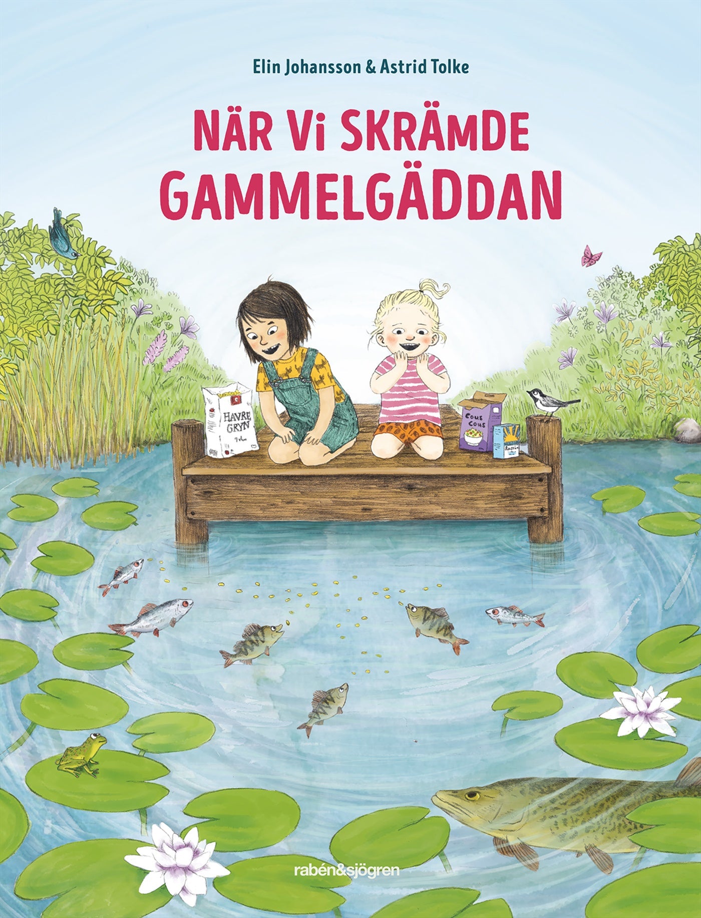 När vi skrämde gammelgäddan – E-bok