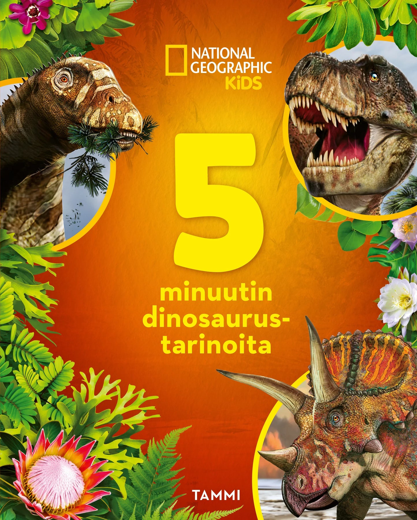 National Geographic. 5 minuutin dinosaurustarinoita – E-bok