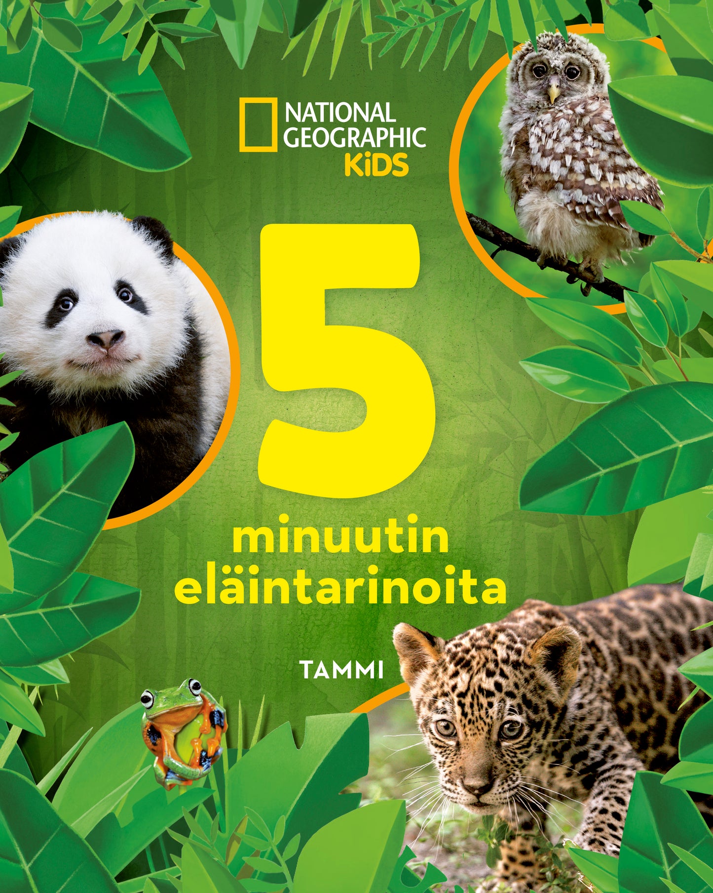 National Geographic. 5 minuutin eläintarinoita – E-bok
