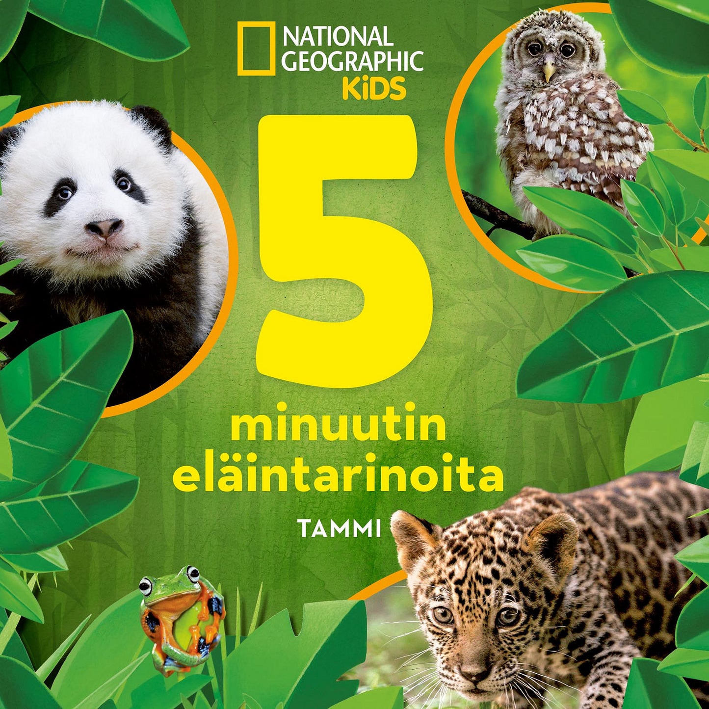 National Geographic. 5 minuutin eläintarinoita – Ljudbok