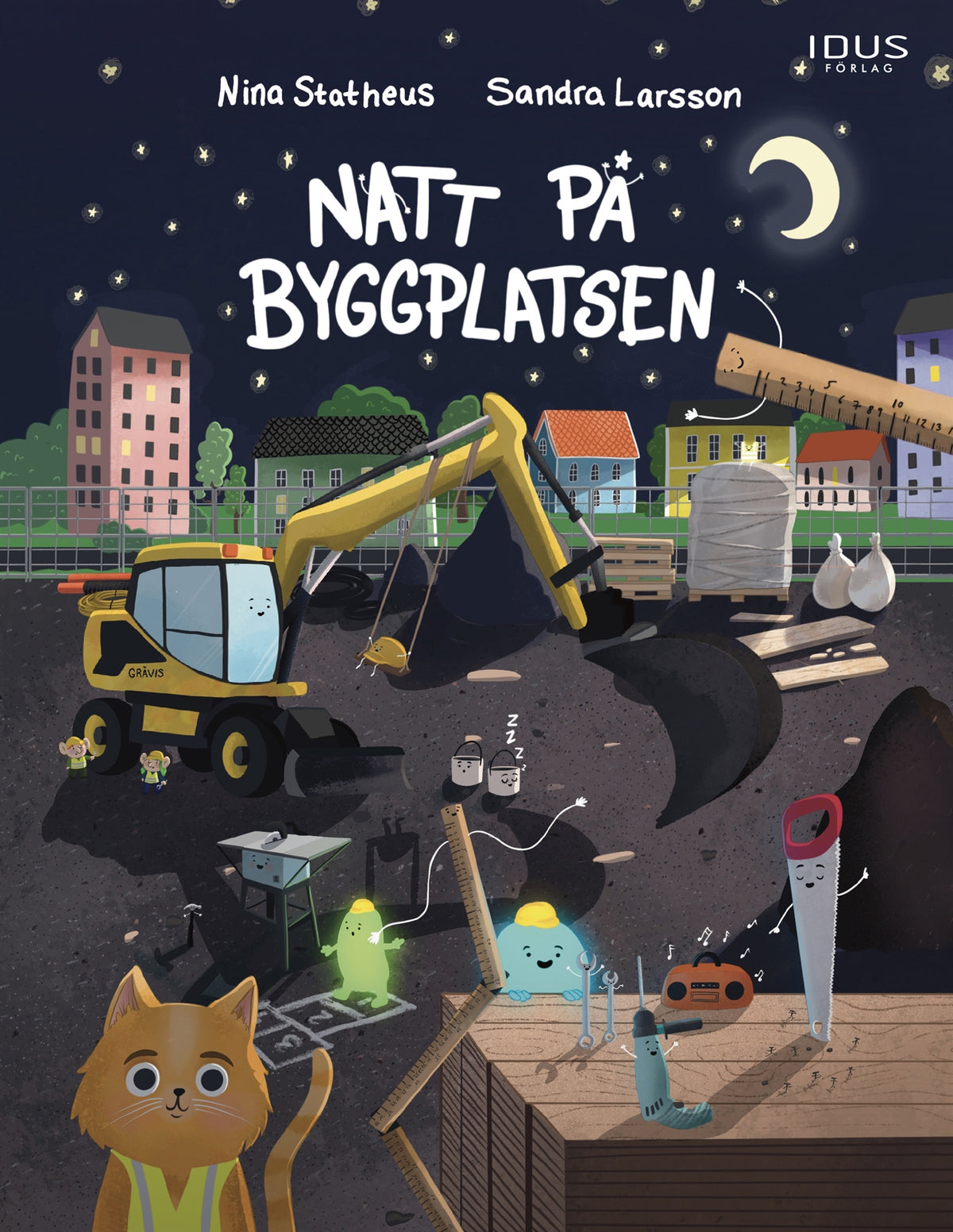 Natt på byggplatsen – E-bok