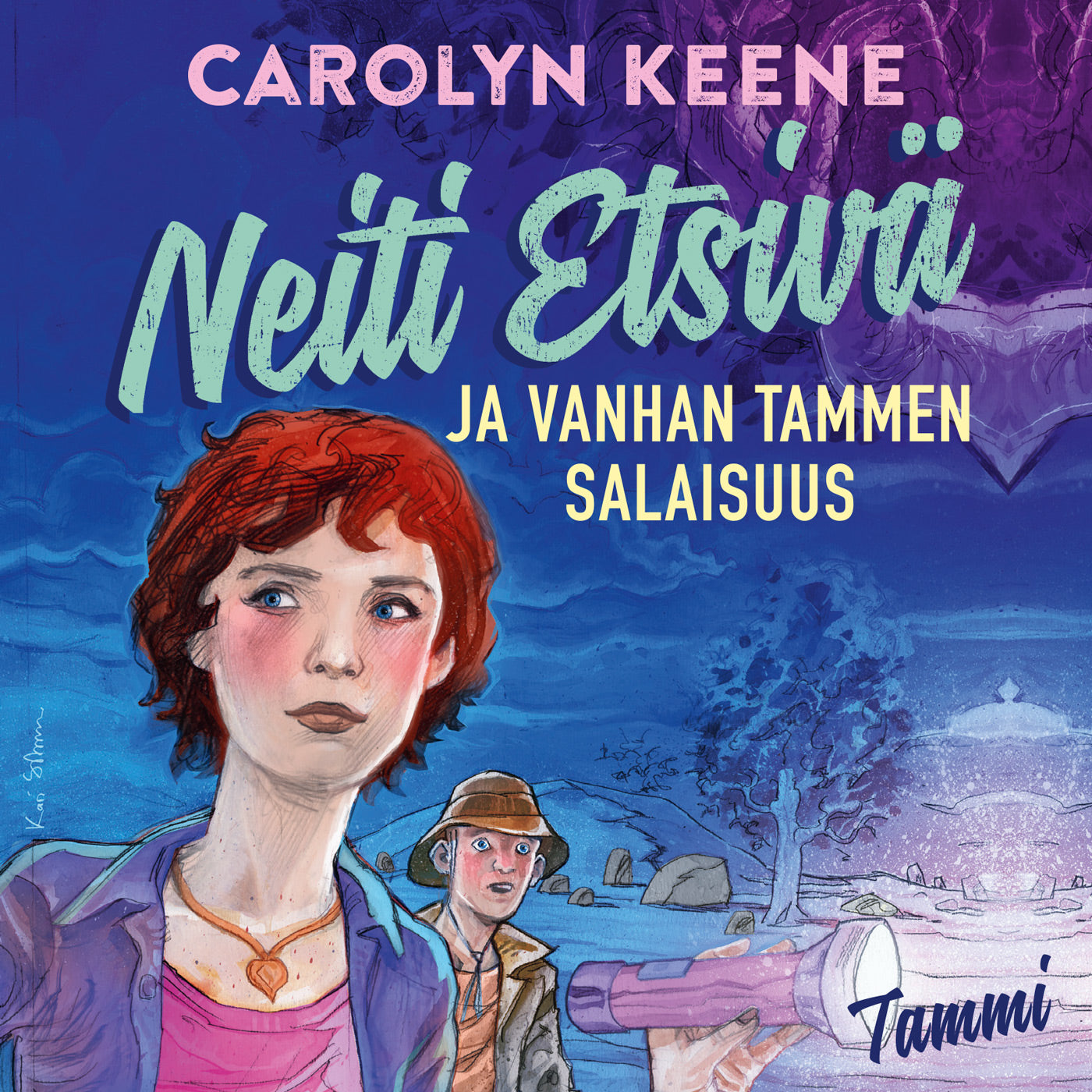 Neiti Etsivä ja vanhan tammen salaisuus – Ljudbok