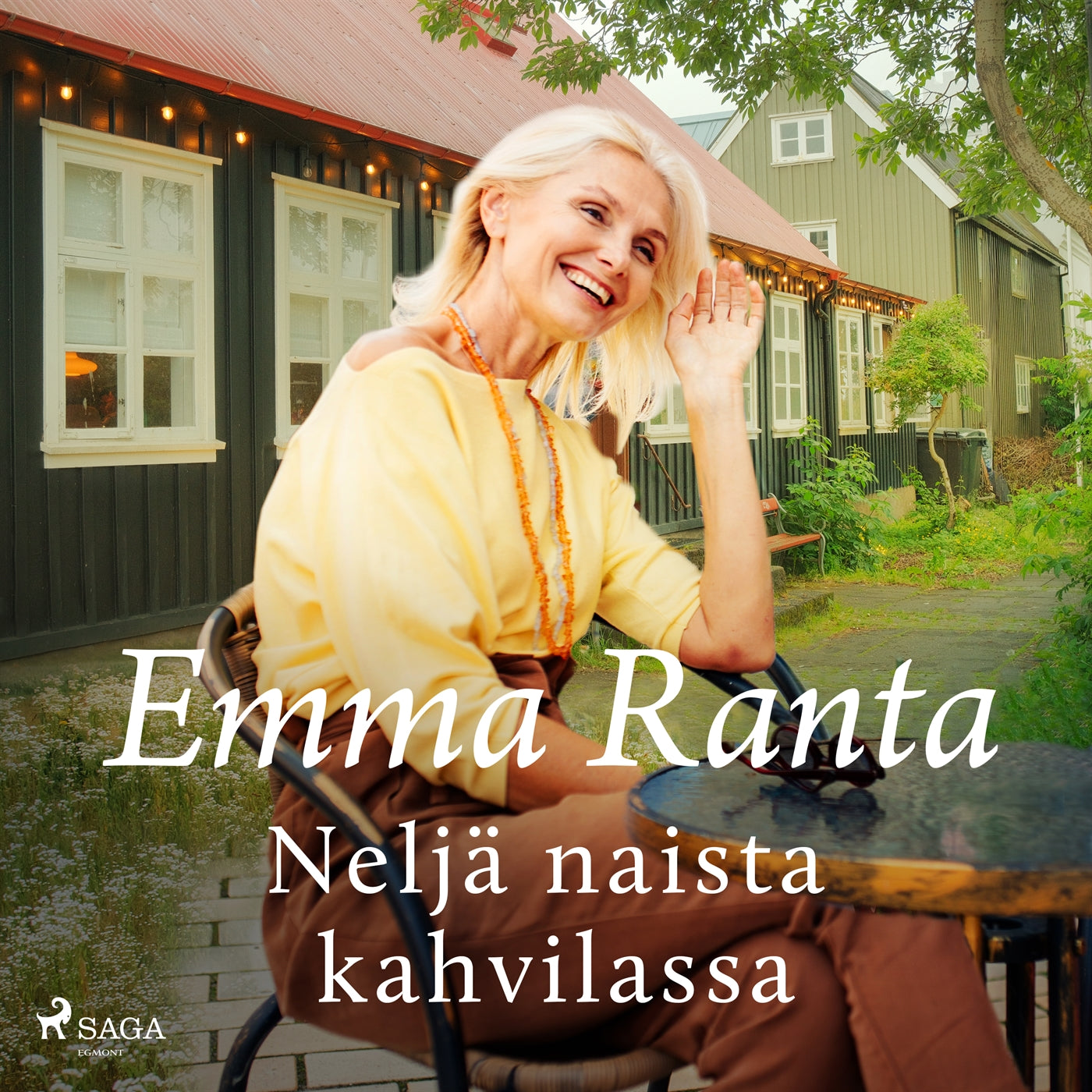 Neljä naista kahvilassa – Ljudbok