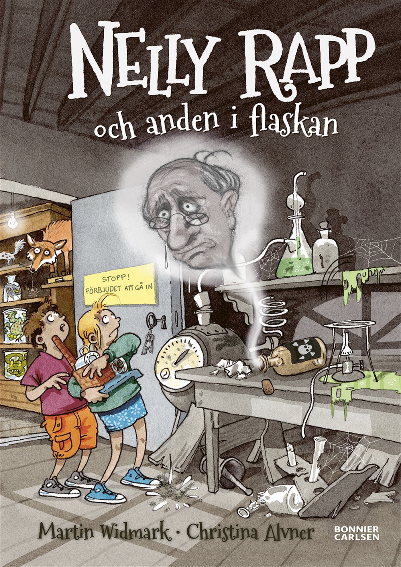 Nelly Rapp och anden i flaskan – E-bok