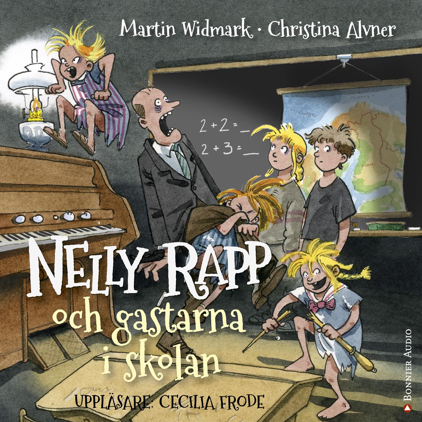 Nelly Rapp och gastarna i skolan – Ljudbok