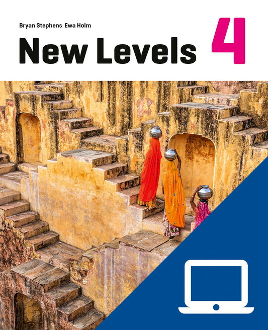 New Levels 4, digitalt lärarmaterial, 12 mån (OBS! Endast för lärare)