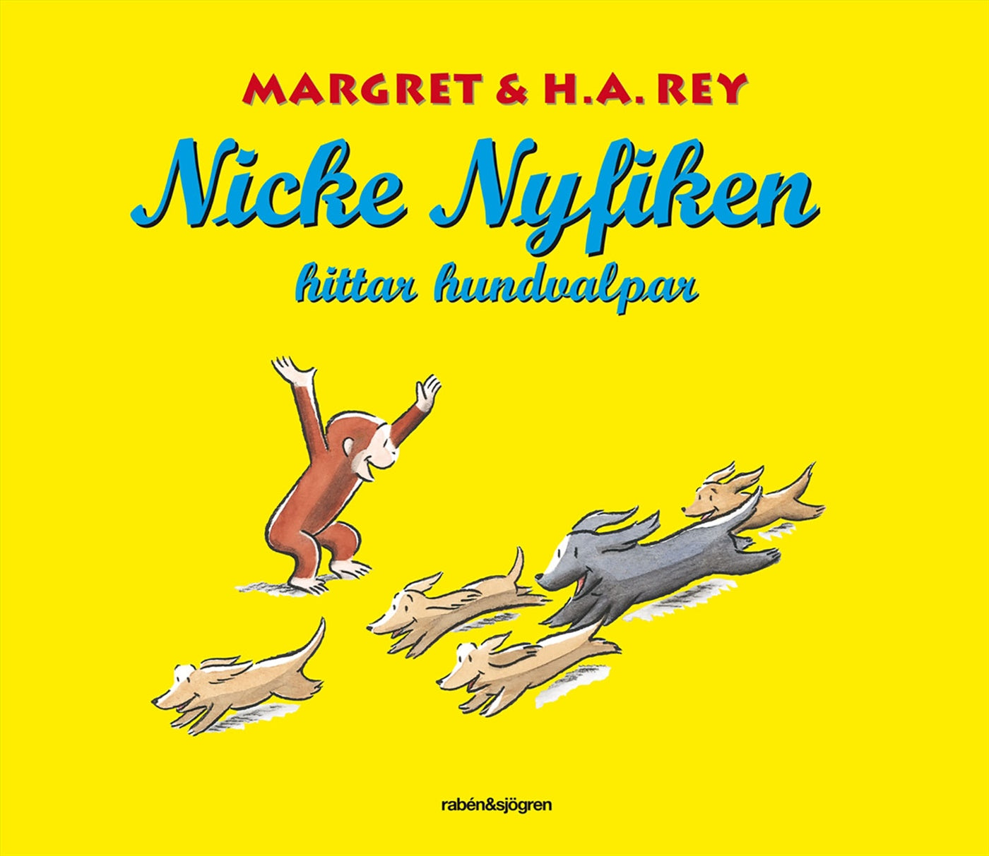 Nicke Nyfiken hittar hundvalpar – E-bok