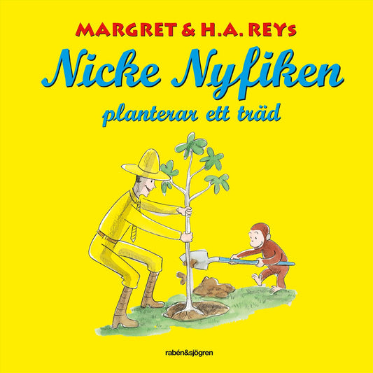 Nicke Nyfiken planterar ett träd – E-bok