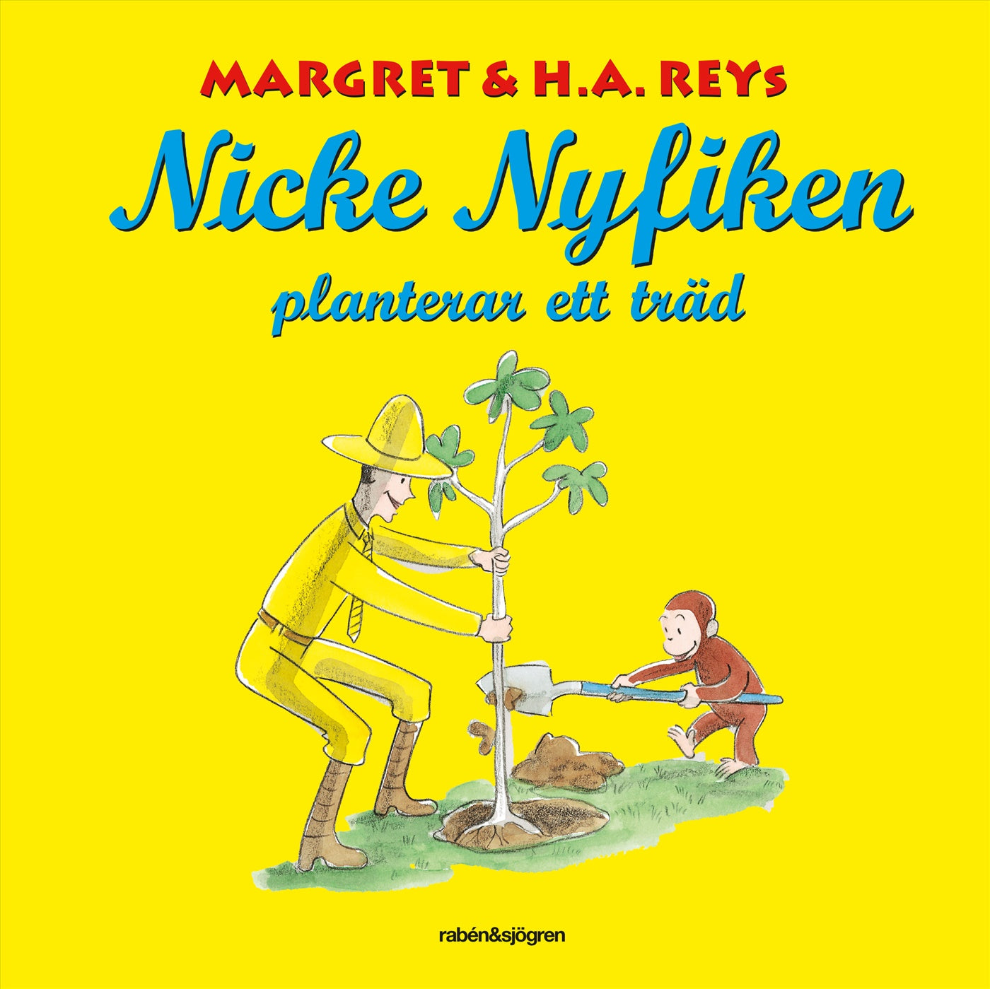 Nicke Nyfiken planterar ett träd – Ljudbok