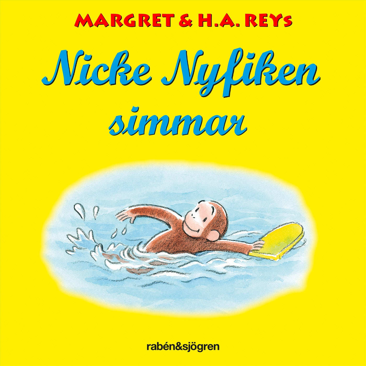 Nicke Nyfiken simmar – Ljudbok