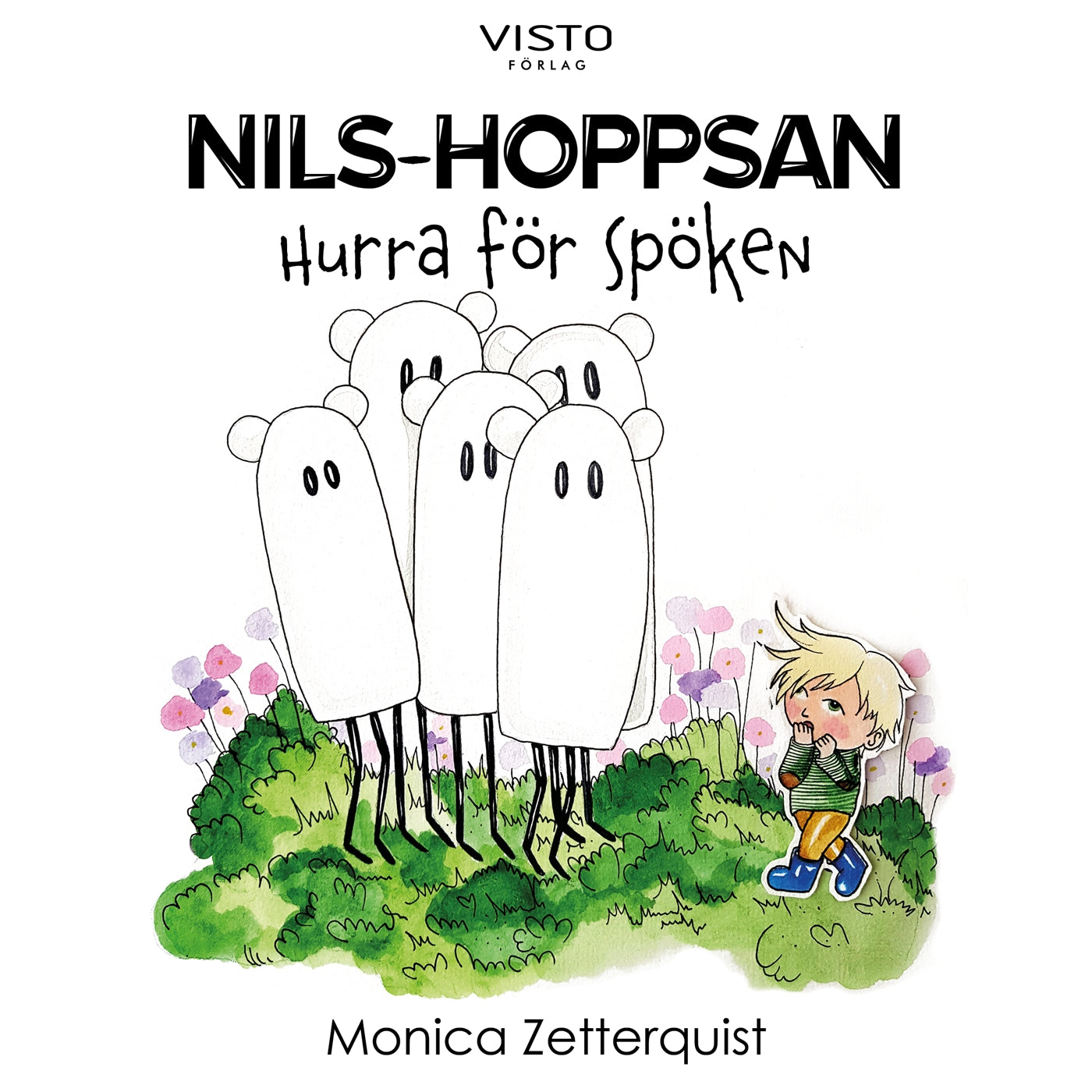 Nils-Hoppsan : Hurra för spöken – Ljudbok
