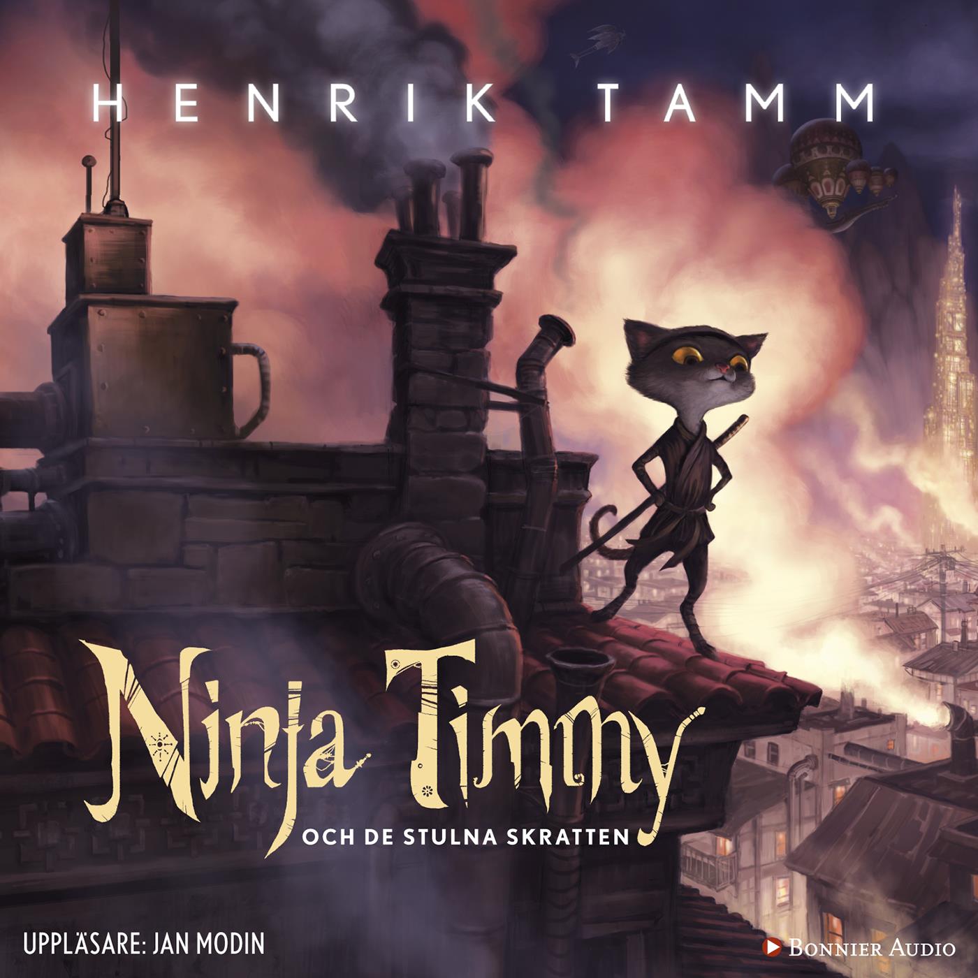 Ninja Timmy och de stulna skratten – Ljudbok
