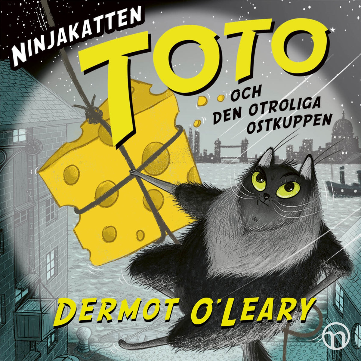 Ninjakatten Toto och den otroliga ostkuppen – Ljudbok