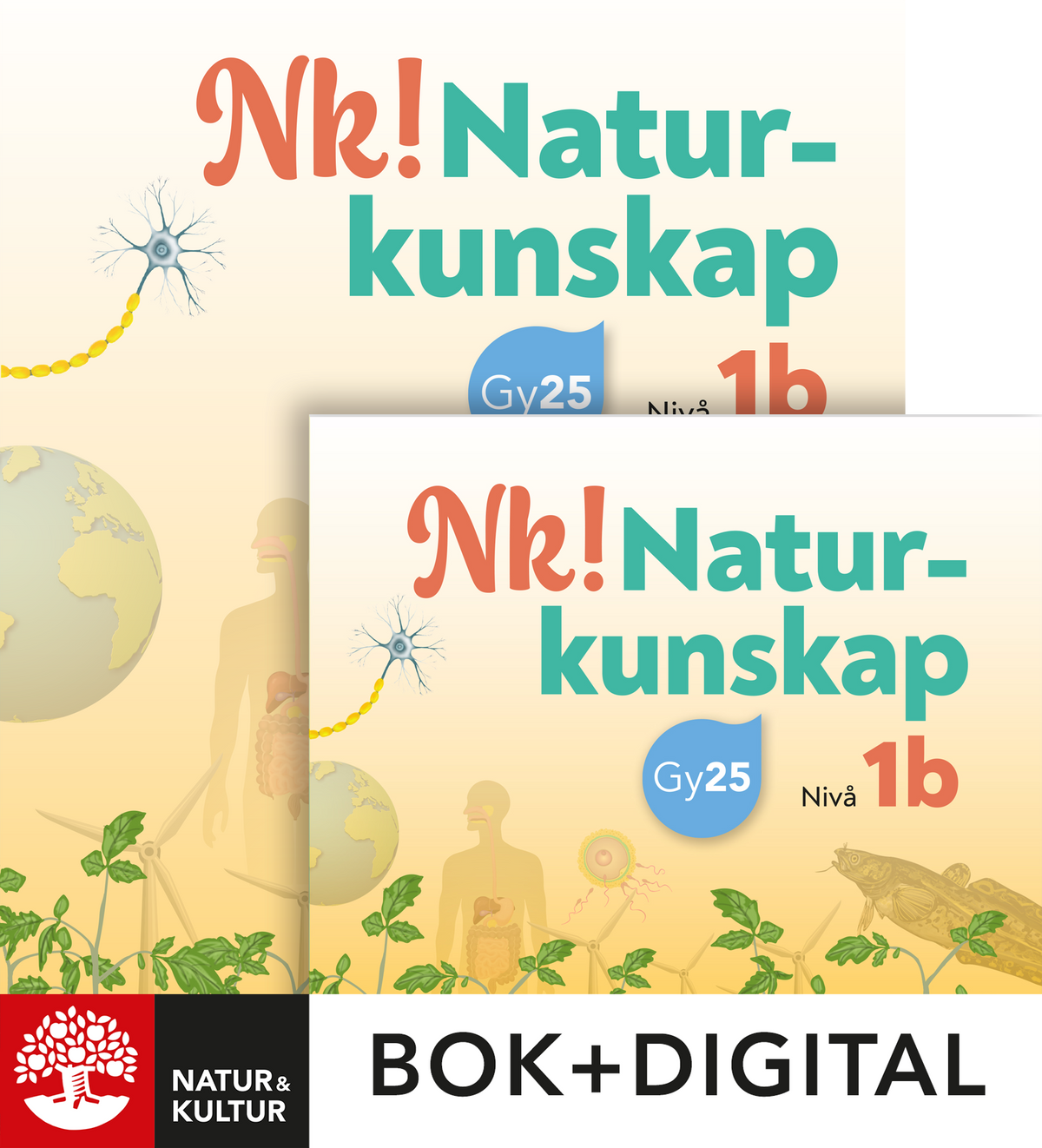 Nk! Naturkunskap nivå 1b Paket Bok+Digital