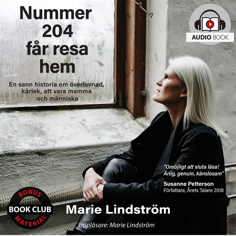 Nummer 204 får resa hem – Ljudbok