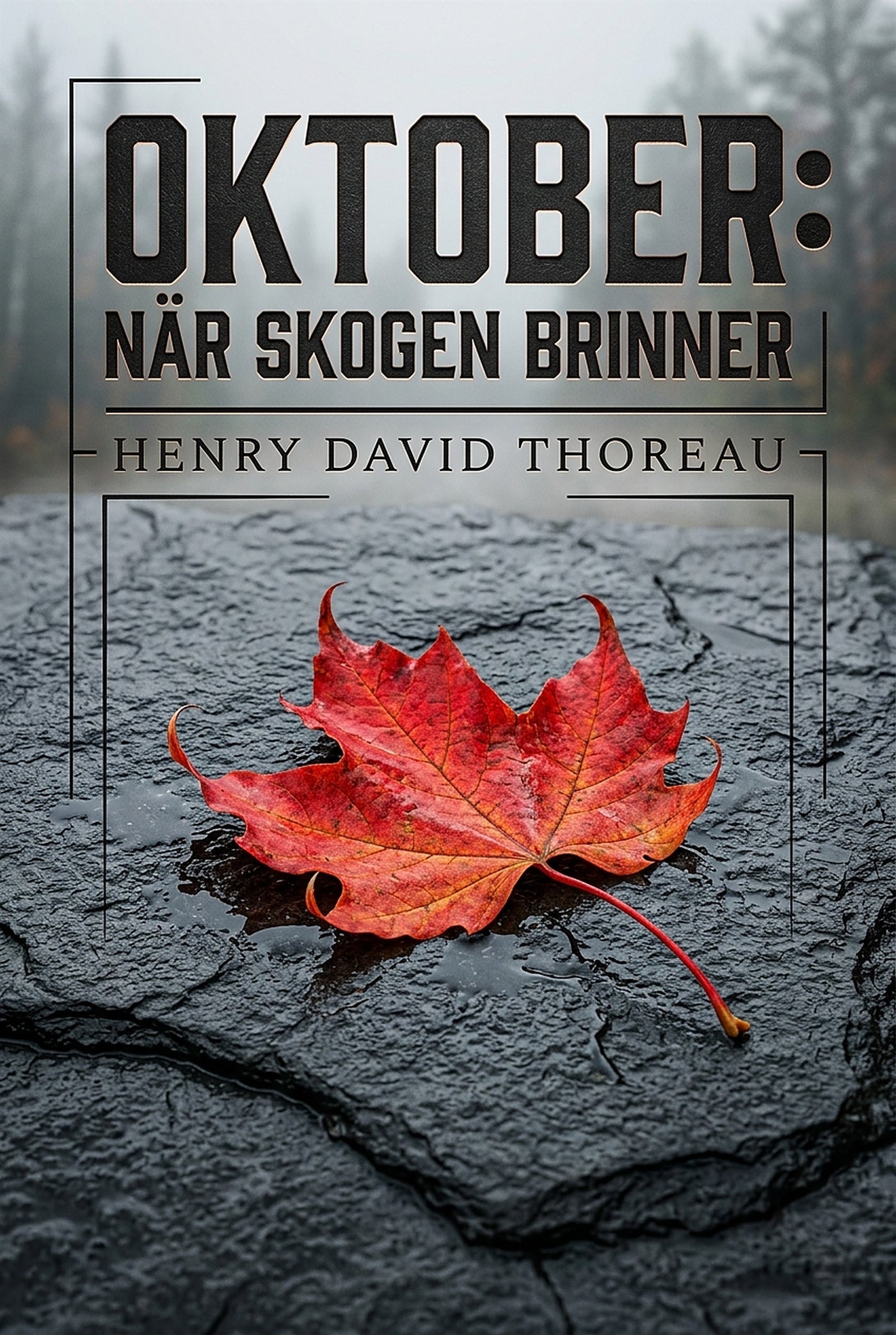 Oktober: När skogen brinner – E-bok