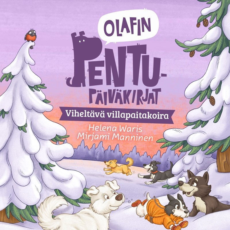 Olafin pentupäiväkirjat - Viheltävä villapaitakoira – Ljudbok
