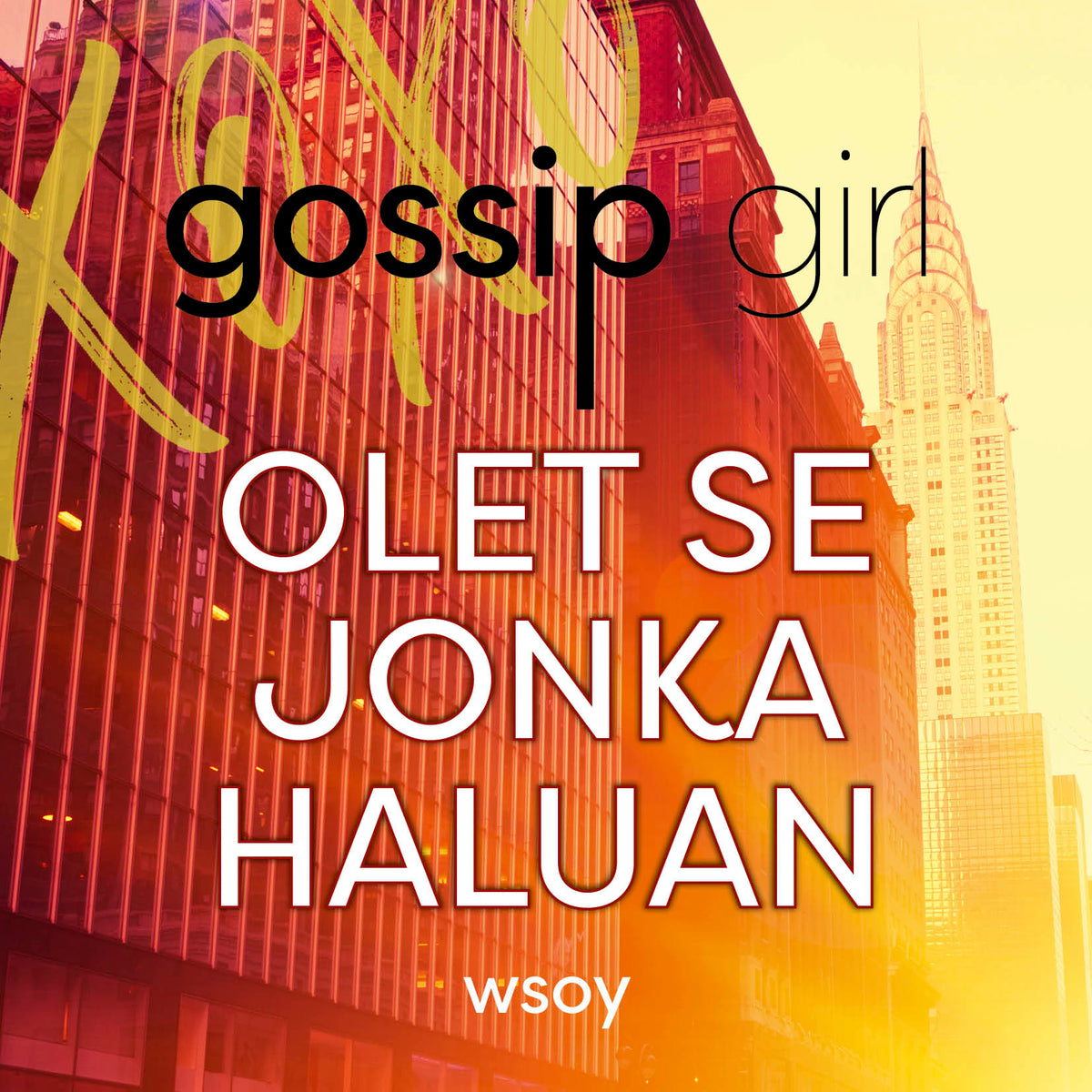 Olet se jonka haluan – Ljudbok