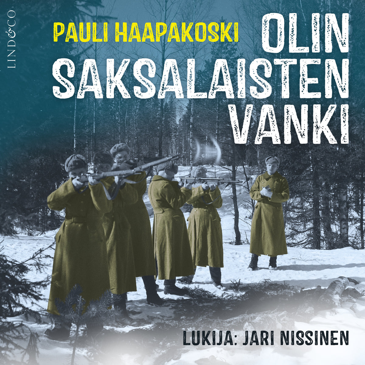 Olin saksalaisten vanki – Ljudbok