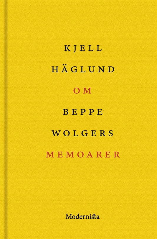 Om Memoarer av Beppe Wolgers – E-bok