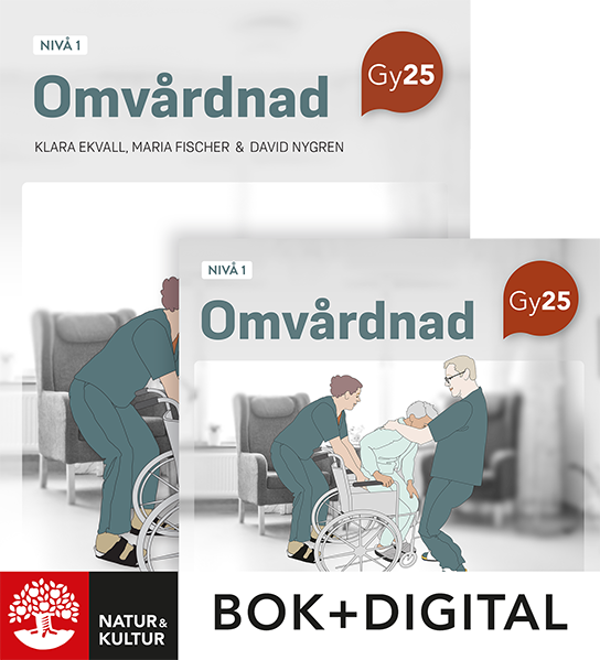 Omvårdnad nivå 1 Paket Bok+Digital