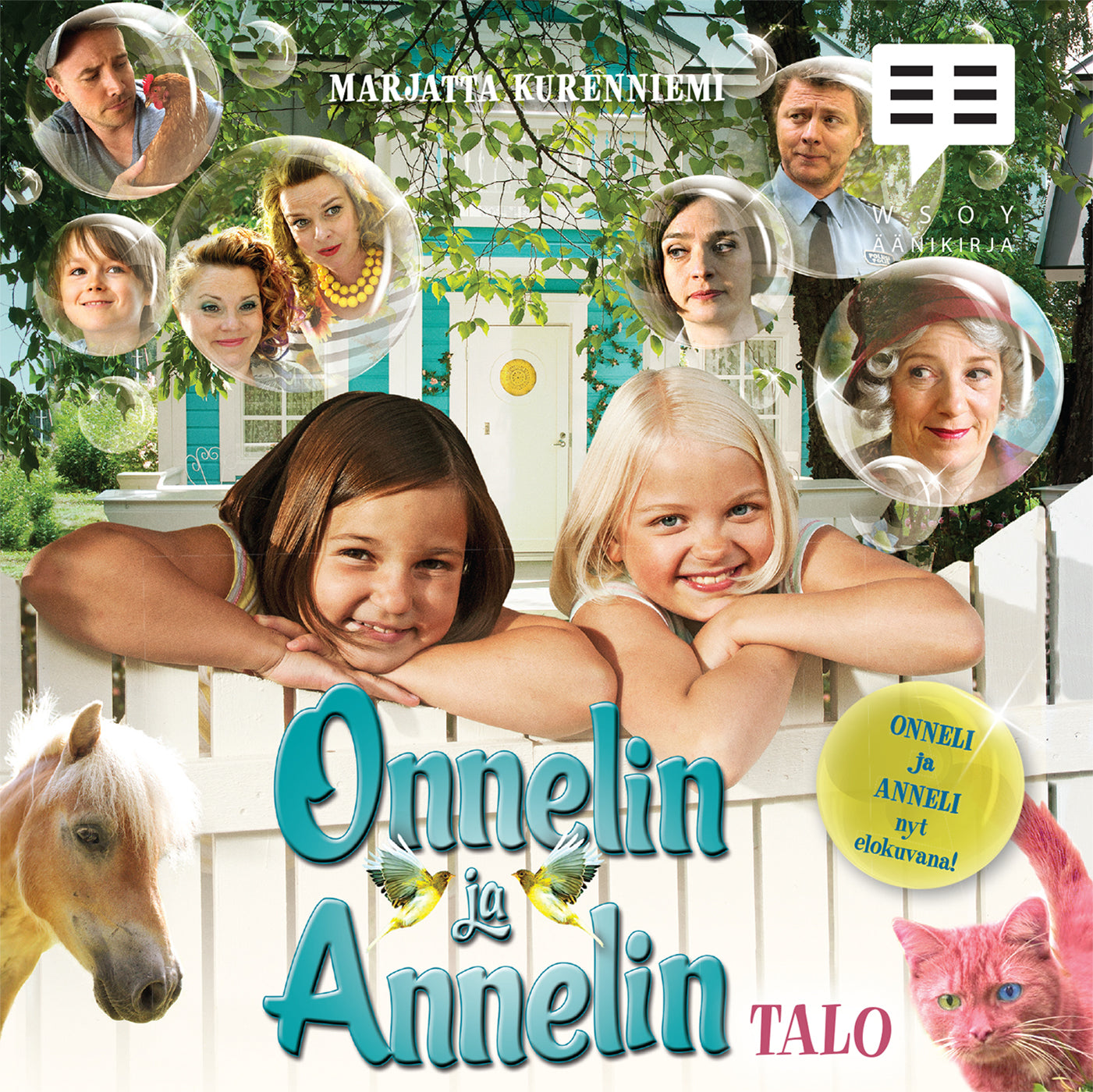 Onnelin ja Annelin talo – Ljudbok
