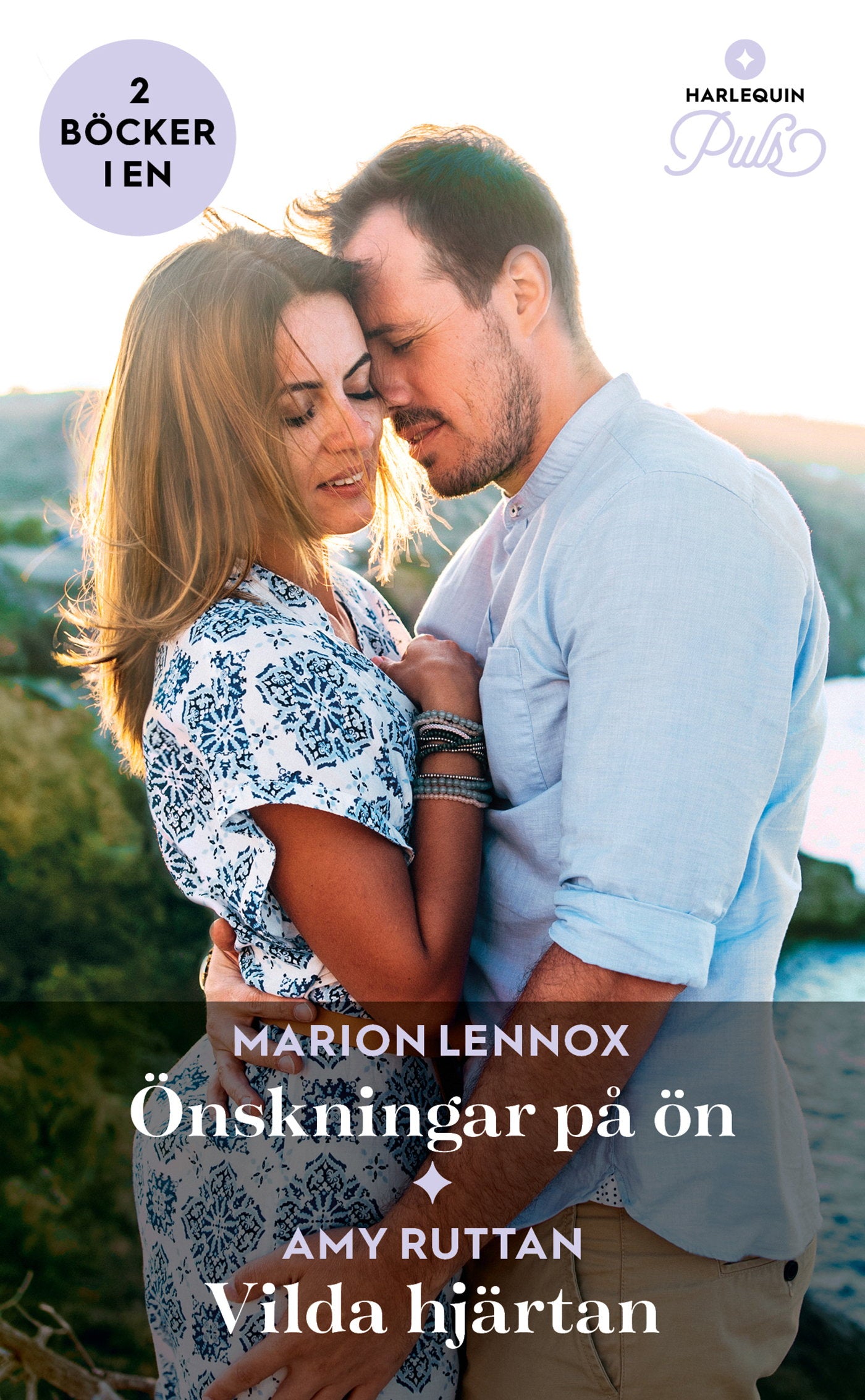 Önskningar på ön / Vilda hjärtan – E-bok