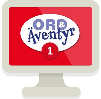 Ord & Äventyr 1 digitalt lärarmaterial och dig elevträning (OBS! Endast för lärare)