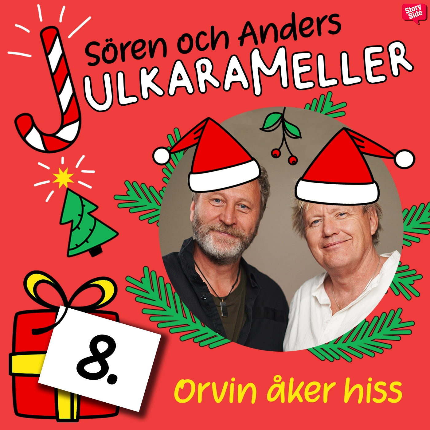 Orvin åker hiss – Ljudbok