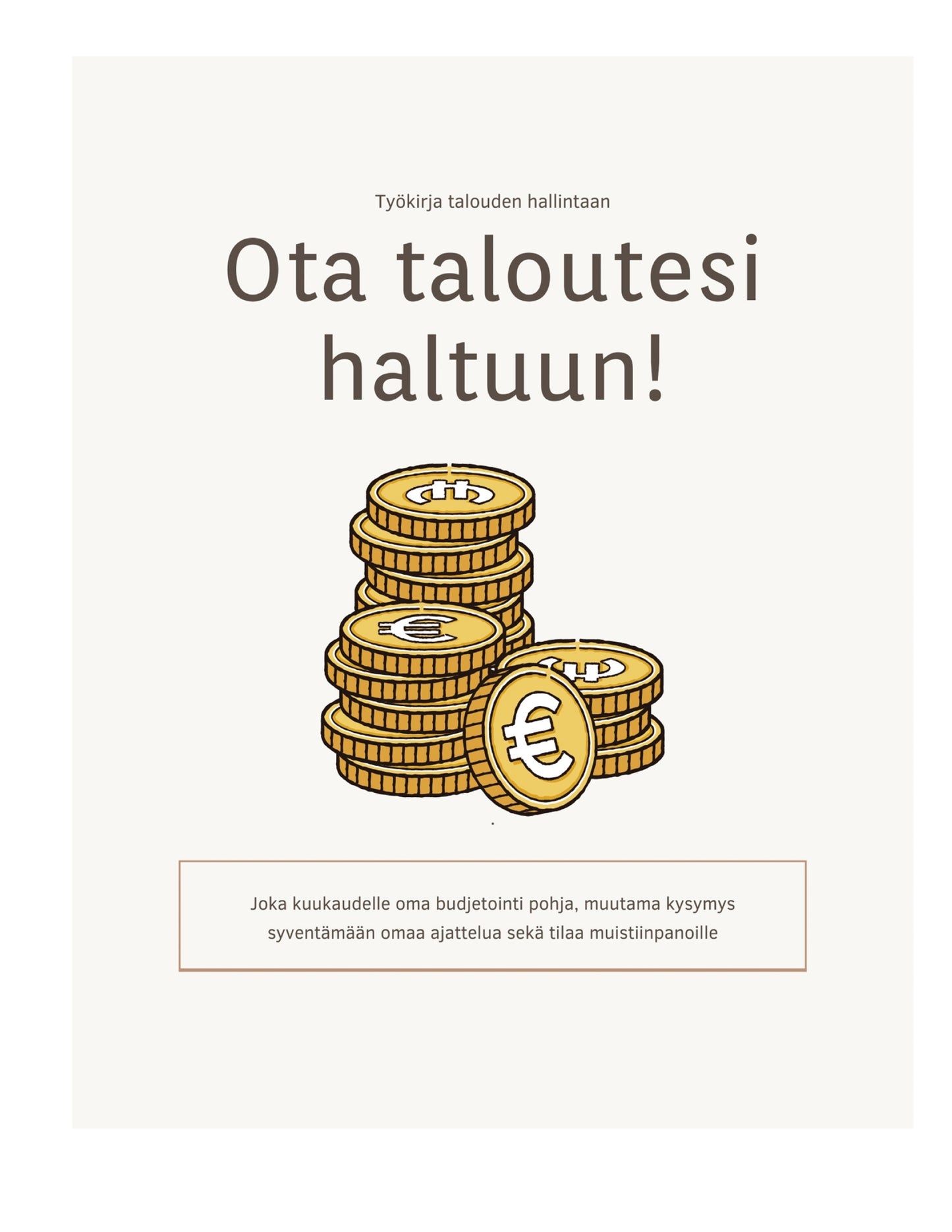 Ota taloutesi haltuun! – E-bok