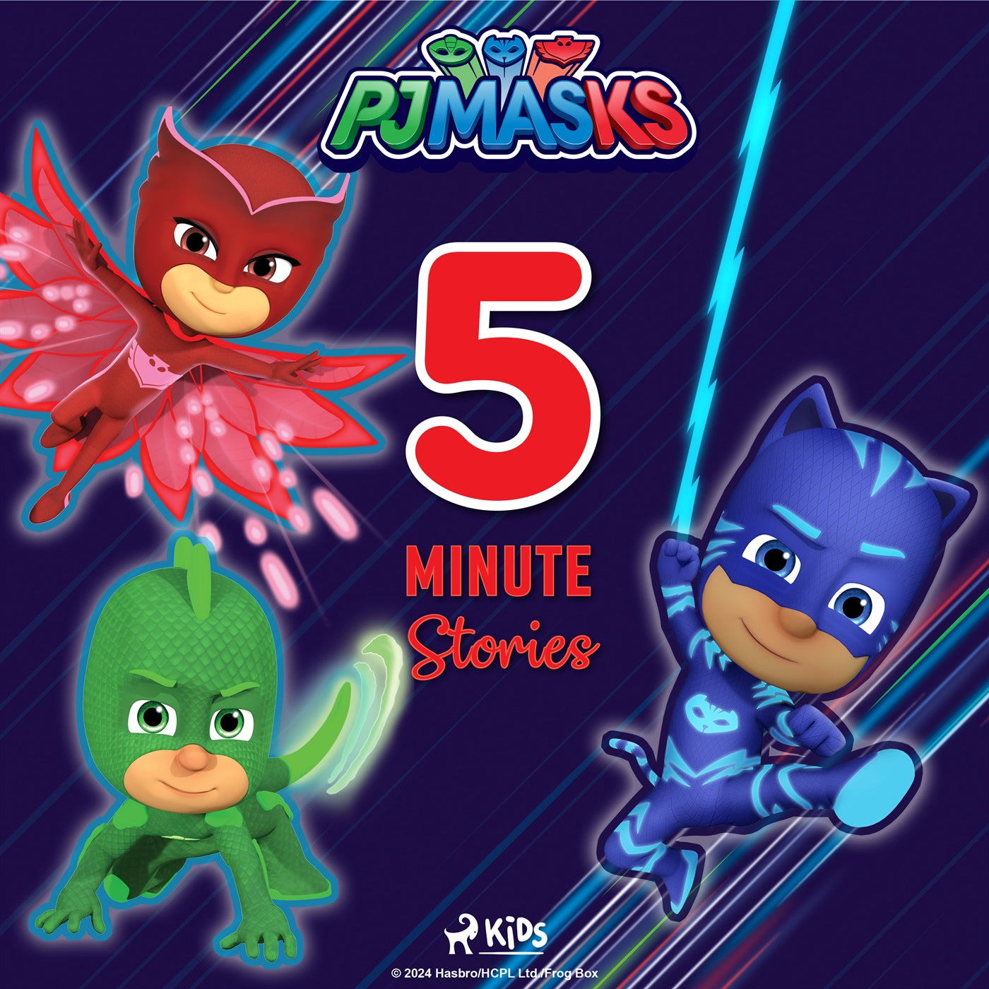 PJ Masks - 5-Minute Stories – Ljudbok